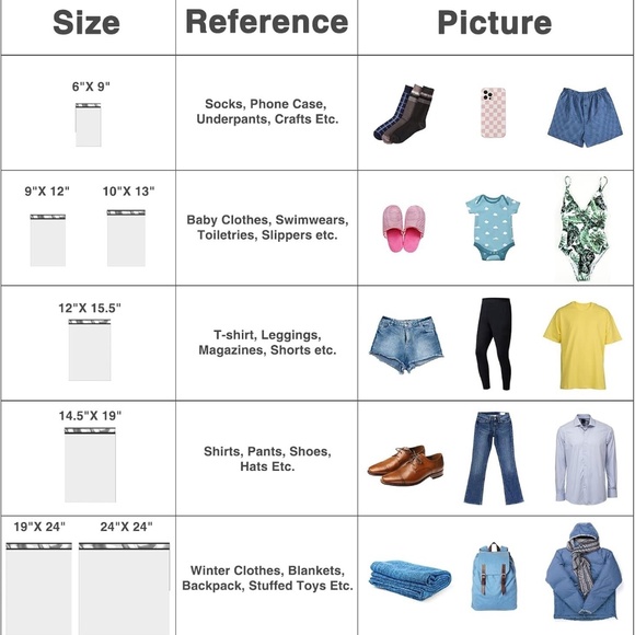 100 19x14.5" Poly Mailers Black Polybags Shipping Mailing Envelope Mailer Bags - Picture 3 of 4